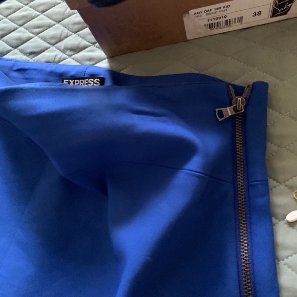 Blue Express Skirt - Picture 2 of 4